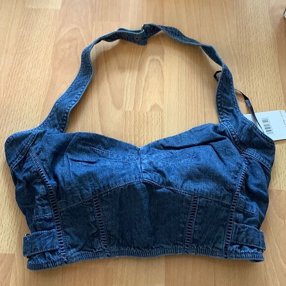 ❤️Free people tightly bound crop top - Picture 3 of 9